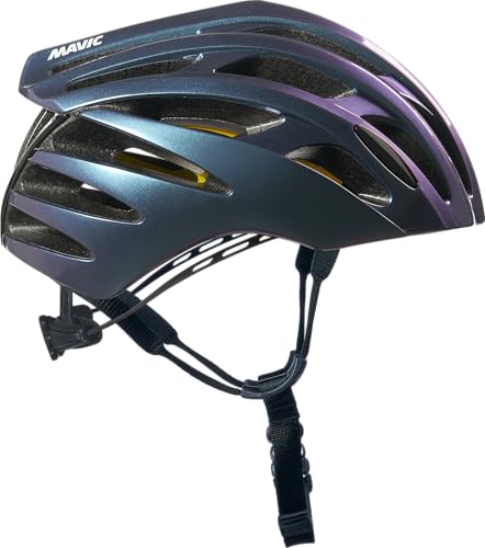 Mavic Syncro SL MIPS Rennrad Fahrrad Helm Iridescent grün/lila 2022: Größe: S (51-56cm) von Mavic