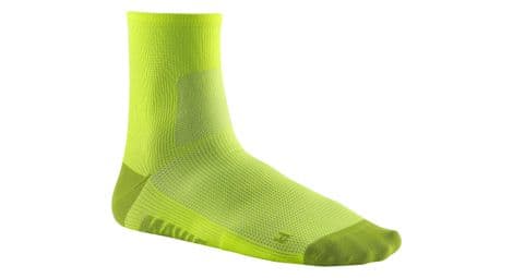 mavic socken essential mid sock safety gelb von Mavic