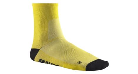 mavic socken essential mid sock yellow von Mavic