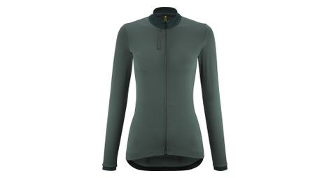 langarm trikot damen mavic aksium grun von Mavic