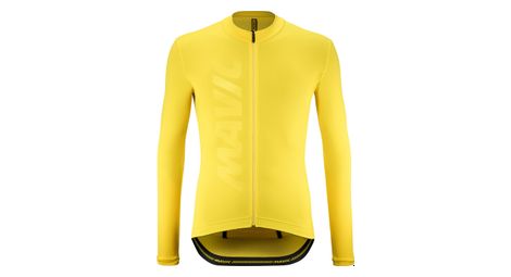 mavic aksium thermo langarm trikot gelb mavic aksium thermo langarm trikot gelb von Mavic