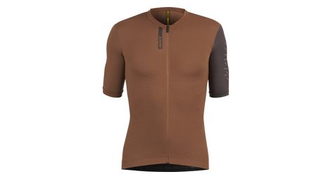 mavic essential kurzarmtrikot bronze carbon von Mavic