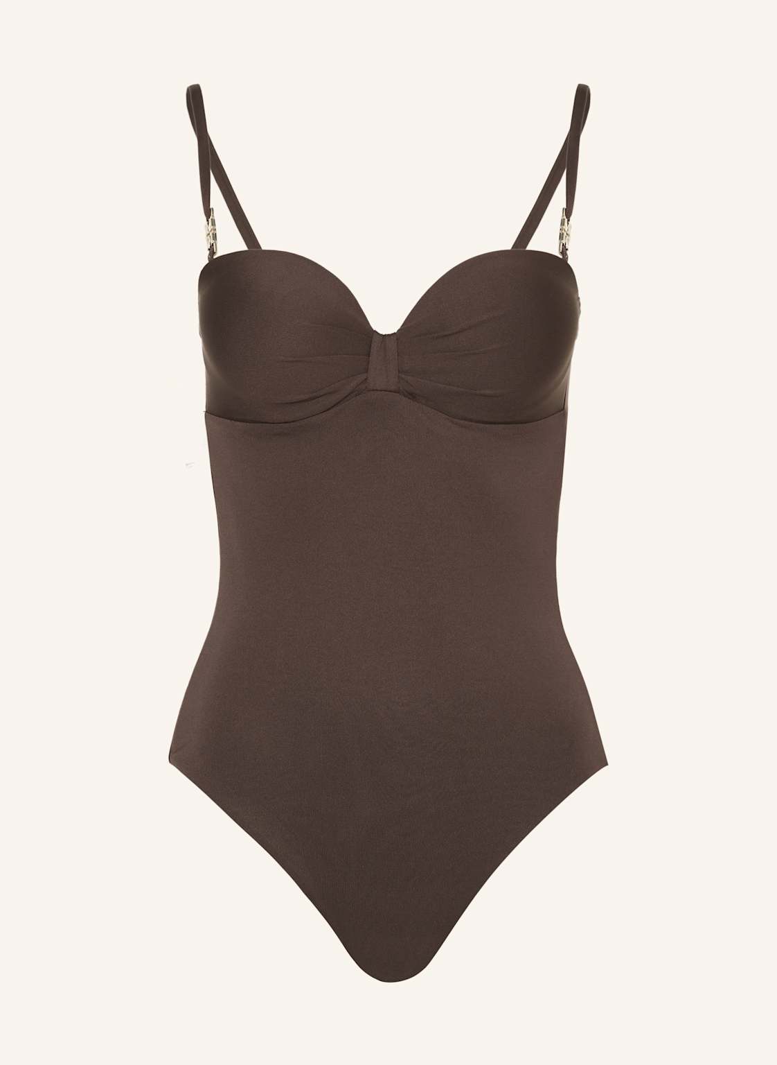 Max Mara Beachwear Bandeau-Badeanzug Chantal braun Max Mara Beachwear Bandeau-Badeanzug Chantal braun von Max Mara BEACHWEAR