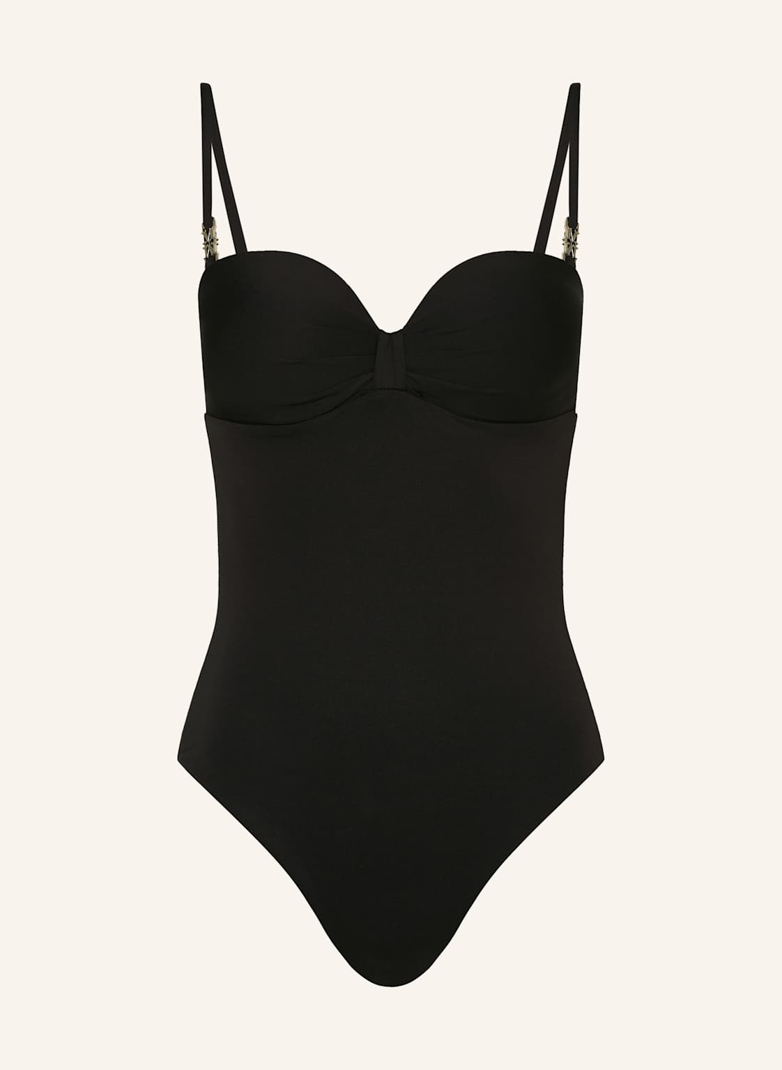 Max Mara Beachwear Bandeau-Badeanzug Chantal schwarz Max Mara Beachwear Bandeau-Badeanzug Chantal schwarz von Max Mara BEACHWEAR