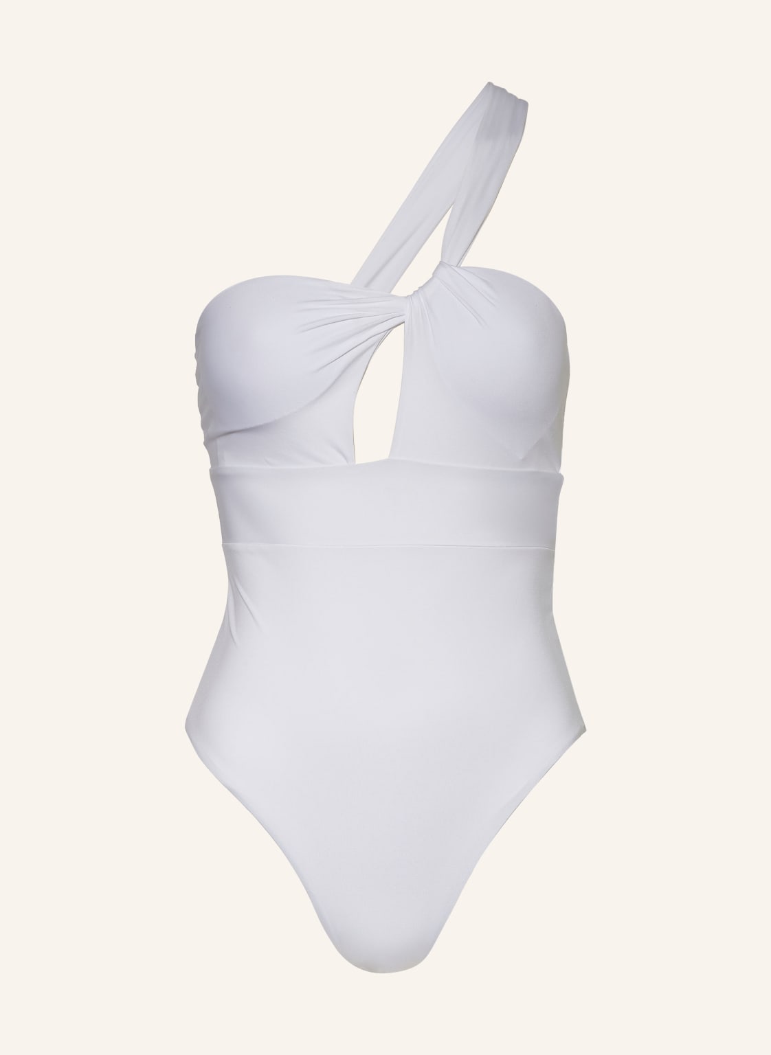Max Mara Beachwear One-Shoulder-Badeanzug Corine weiss Max Mara Beachwear One-Shoulder-Badeanzug Corine weiss von Max Mara BEACHWEAR