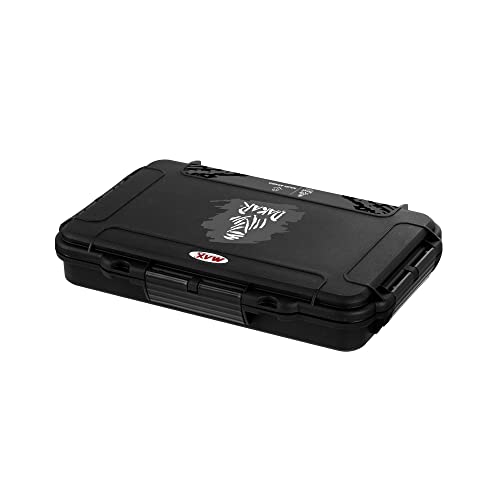 Max - MAX003V-DKR luftdichter Koffer Serie Dakar, schwarz, 316 x 195 x 53 mm Max - MAX003V-DKR luftdichter Koffer Serie Dakar, schwarz, 316 x 195 x 53 mm von MAX