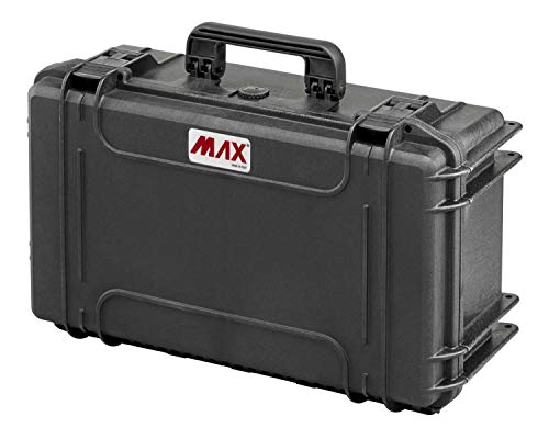 Max Herren Cases Luftdichter Koffer, Schwarz, 520 x 290 x 200 mm Max Herren Cases Luftdichter Koffer, Schwarz, 520 x 290 x 200 mm von MAX
