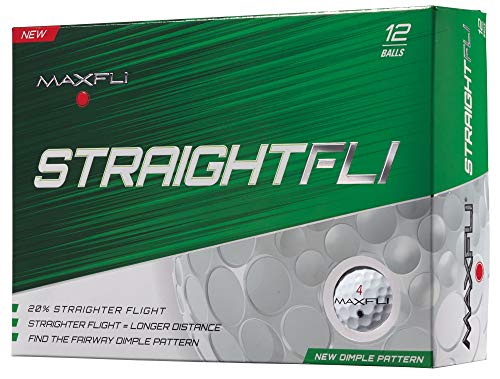 Maxfli Straightfli Golfbälle (12 Stück) von Maxfli