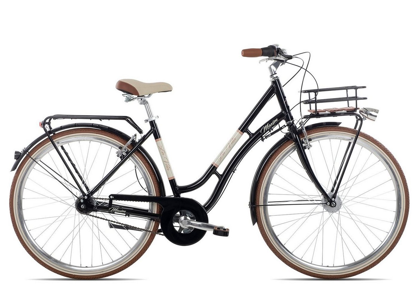 Maxim Cityrad La Vita Nexus, 7 Gang Shimano Nexus 7 Rücktritt Schaltwerk, Damenrad Citybike Tiefeinstieg 28 Zoll schwarz/grau Maxim Cityrad La Vita Nexus, 7 Gang Shimano Nexus 7 Rücktritt Schaltwerk, Damenrad Citybike Tiefeinstieg 28 Zoll schwarz/grau von Maxim