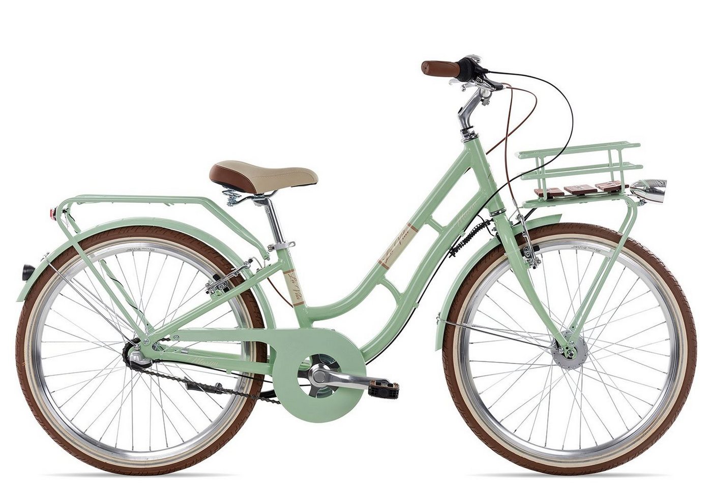 Maxim Kinderfahrrad La Vita 3 24, 3 Gang Shimano Nexus 3 Rücktritt Schaltwerk, Kinderrad 24 Zoll Junge Mädchen grün Maxim Kinderfahrrad La Vita 3 24, 3 Gang Shimano Nexus 3 Rücktritt Schaltwerk, Kinderrad 24 Zoll Junge Mädchen grün von Maxim