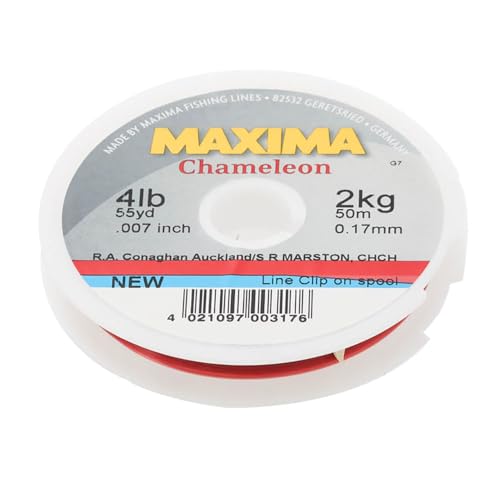 Maxima Chamäleon, 50 m, 12 Stück Schnur, 1,8 kg, braun von Maxima