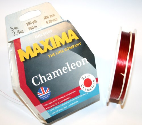 Maxima RED ONE Shot 5LB 2,3 kg, rot, (250M) UK von Maxima