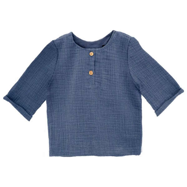 maximo - Baby Boy's Hemd 3/4 Arm Musselin Gr 86/92 blau maximo - Baby Boy's Hemd 3/4 Arm Musselin Gr 86/92 blau von Maximo