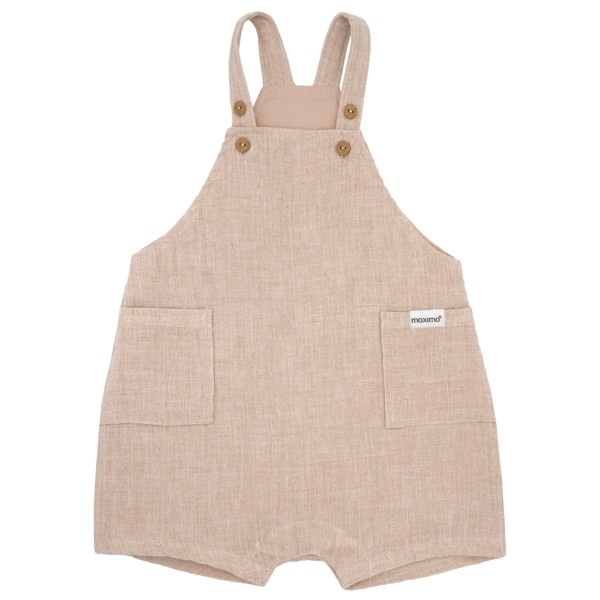 maximo - Baby's Latzshorts m. Taschen - Jumpsuit Gr 74 beige maximo - Baby's Latzshorts m. Taschen - Jumpsuit Gr 74 beige von Maximo