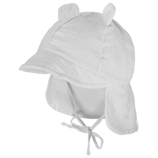 maximo - Baby's Schildmütze m. Ohren u. Nackenschutz - Cap Gr 45 cm grau maximo - Baby's Schildmütze m. Ohren u. Nackenschutz - Cap Gr 45 cm grau von Maximo