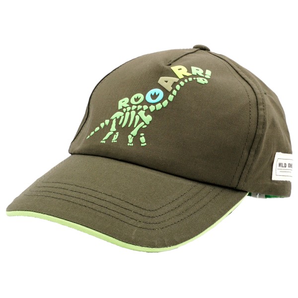 maximo - Boy's Cap Dino Puff Klettverschluß - Cap Gr 55-57 cm oliv maximo - Boy's Cap Dino Puff Klettverschluß - Cap Gr 55-57 cm oliv von Maximo