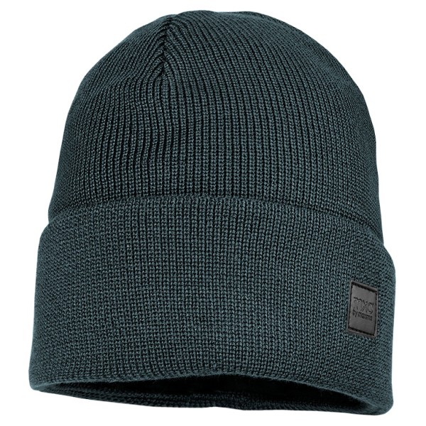 maximo - Kid's Beanie mit Umschlag - Mütze Gr 51 cm blau von Maximo