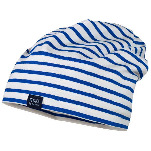 maximo - Kid's Mini Beanie Maritim - Mütze Gr 49 cm blau von Maximo