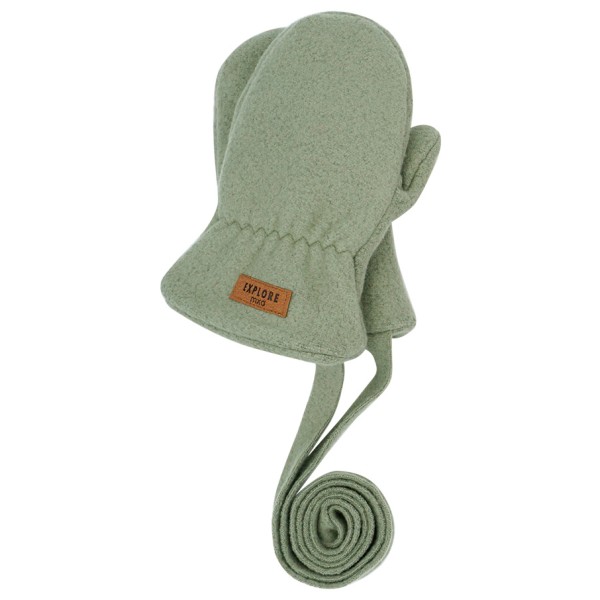 maximo - Kid's Mini-Fausthandschuhe Baumwollfleece - Handschuhe Gr 6 Monate oliv maximo - Kid's Mini-Fausthandschuhe Baumwollfleece - Handschuhe Gr 6 Monate oliv von Maximo