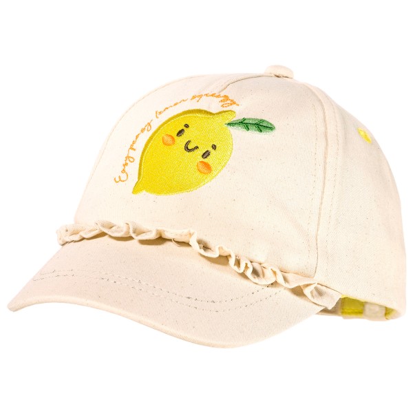 maximo - Kid's Mini Girl Cap Lemon Klettverschluß - Cap Gr 47-49 cm weiß maximo - Kid's Mini Girl Cap Lemon Klettverschluß - Cap Gr 47-49 cm weiß von Maximo