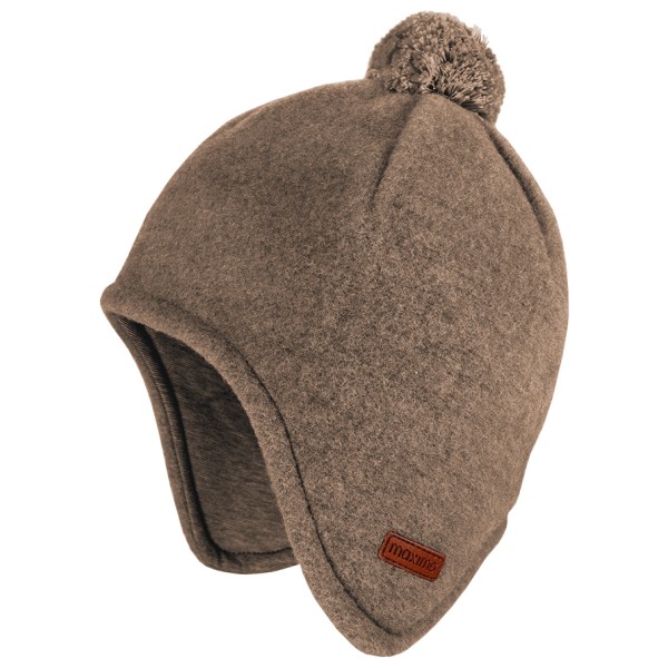 maximo - Kid's Mini-Mütze Fleece Ohrenklappen und Pompon - Mütze Gr 47 cm braun maximo - Kid's Mini-Mütze Fleece Ohrenklappen und Pompon - Mütze Gr 47 cm braun von Maximo