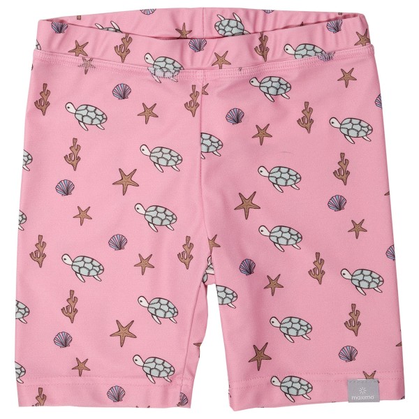 maximo - Kid's Mini Radlerhose Badestoff Print UV 50 - Lycra Gr 86/92 rosa von Maximo