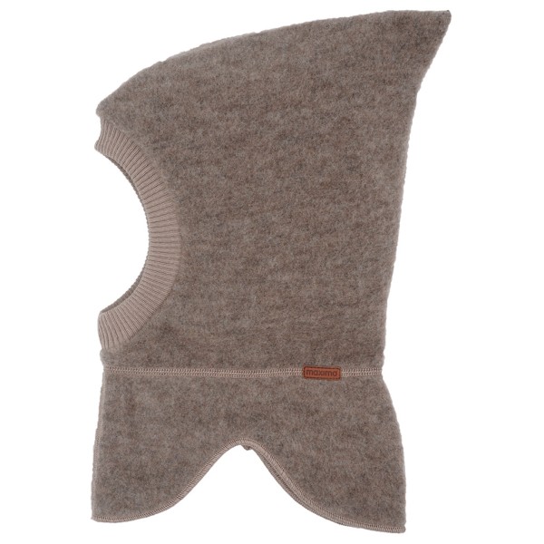 maximo - Kid's Mini-Schlupfmütze Zipfel Fleece - Mütze Gr 51 cm braun von Maximo