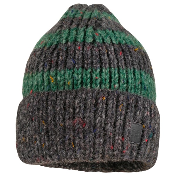 maximo - Kid's Mütze Blockringel mit Effektgarn - Mütze Gr 51 cm grau maximo - Kid's Mütze Blockringel mit Effektgarn - Mütze Gr 51 cm grau von Maximo