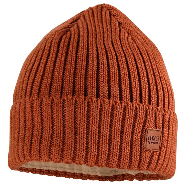 maximo - Kid's Mütze mit Rippe Umschlagrand mit Futter - Mütze Gr 49 cm rot maximo - Kid's Mütze mit Rippe Umschlagrand mit Futter - Mütze Gr 49 cm rot von Maximo