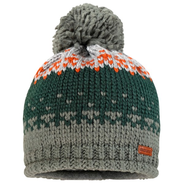 maximo - Mini-Mütze Farbwechsel mit Pompon und Futter - Mütze Gr 49 cm bunt maximo - Mini-Mütze Farbwechsel mit Pompon und Futter - Mütze Gr 49 cm bunt von Maximo