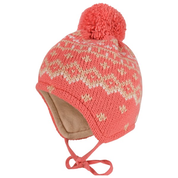 maximo - Mini-Mütze ausgenäht Jacquard Norweger mit Futter - Mütze Gr 45 cm rot maximo - Mini-Mütze ausgenäht Jacquard Norweger mit Futter - Mütze Gr 45 cm rot von Maximo