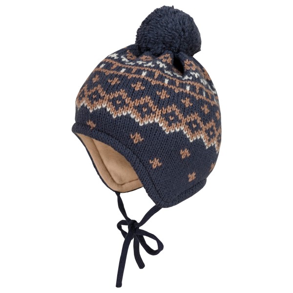 maximo - Mini-Mütze ausgenäht Jacquard Norweger mit Futter - Mütze Gr 47 cm blau maximo - Mini-Mütze ausgenäht Jacquard Norweger mit Futter - Mütze Gr 47 cm blau von Maximo