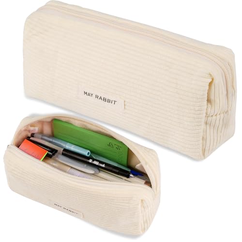 Maxmoc Federmäppchen Cord-Stoff,Mäppchen Cord-Stoff,Federtasche Mädchen,Pencil Case Schulmäppchen,Stiftemappe für Frauen Mädchen Maxmoc Federmäppchen Cord-Stoff,Mäppchen Cord-Stoff,Federtasche Mädchen,Pencil Case Schulmäppchen,Stiftemappe für Frauen Mädchen von Maxmoc