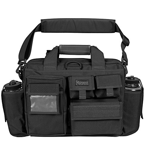 Maxpedition Unisex Operator Tactical Attache (Black) Einsatztasche, schwarz-schwarz, 43 in von Maxpedition