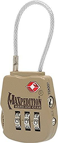 Maxpedition Tactical Gepäckschloss Khaki Maxpedition Tactical Gepäckschloss Khaki von Maxpedition
