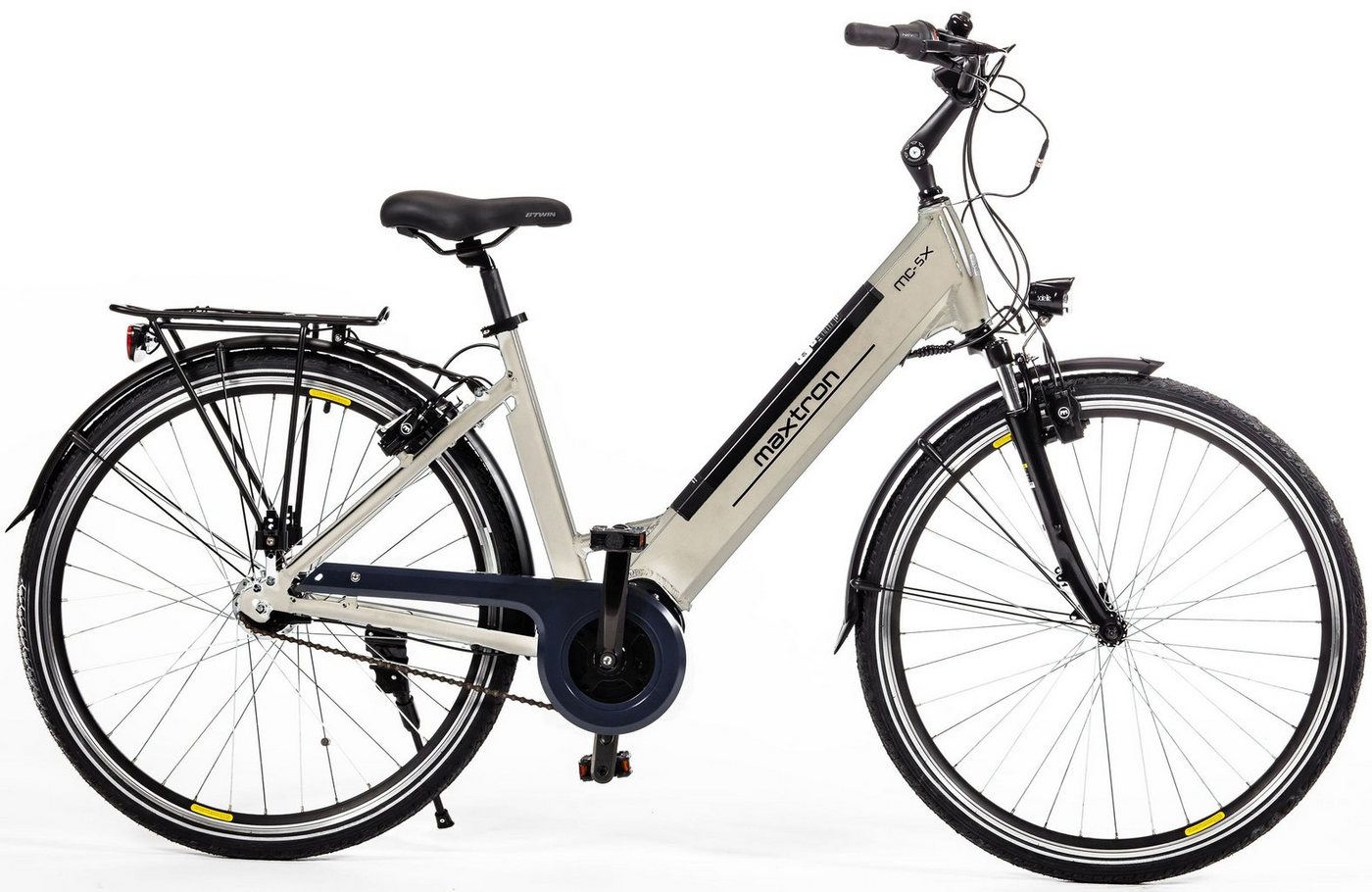 Maxtron E-Bike Cityrad MC 5X, 7 Gang Shimano Nexus Schaltwerk, Nabenschaltung, Mittelmotor, 360 Wh, Pedelec, Elektrofahrrad für Damen u. Herren Maxtron E-Bike Cityrad MC 5X, 7 Gang Shimano Nexus Schaltwerk, Nabenschaltung, Mittelmotor, 360 Wh, Pedelec, Elektrofahrrad für Damen u. Herren von Maxtron