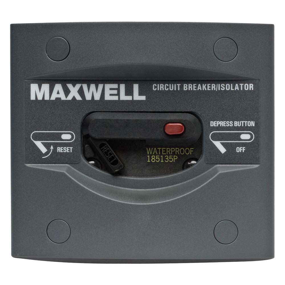 Maxwell Circuit Breaker Panel 12-24v Schwarz 130A Maxwell Circuit Breaker Panel 12-24v Schwarz 130A von Maxwell