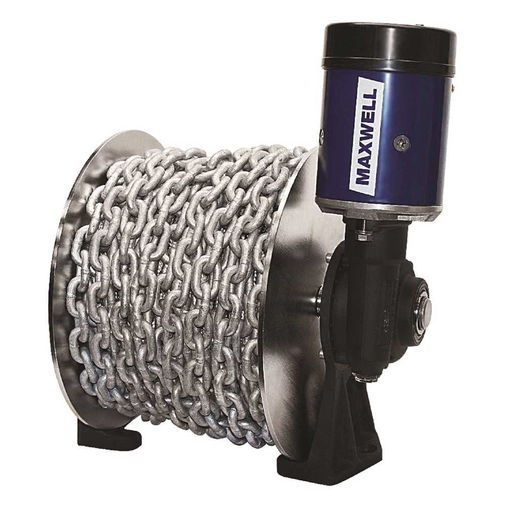 Maxwell Tasman 8-8 Winch 12v 1000w Silber Maxwell Tasman 8-8 Winch 12v 1000w Silber von Maxwell