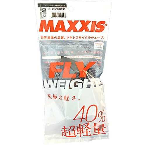 FLYWEIGHT-Schlauch – 26 x 1,90/2,125 – Presta 48 mm RVC FLYWEIGHT-Schlauch – 26 x 1,90/2,125 – Presta 48 mm RVC von Maxxis