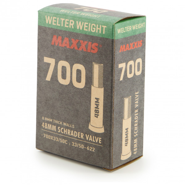 Maxxis - Welterweight 700x33/50 - Fahrradschlauch Gr 700x33/50 schwarz von Maxxis