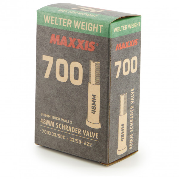 Maxxis - Welterweight 700x33/50 - Fahrradschlauch Gr 700x33/50 schwarz Maxxis - Welterweight 700x33/50 - Fahrradschlauch Gr 700x33/50 schwarz von Maxxis