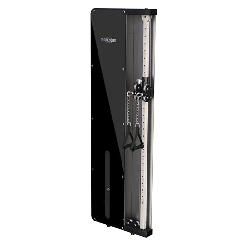 MAXXUS SmartGym H1 Kraftstation - Wandmontage, Doppelzugeinheit, Gewichtsplatten, 2 Handgriffe, 2 Kettenverlängerungen - Seilzug Turm, Kabelzug, Fitnessgerät, Kabelzug-Station, Latzugstation Zuhause MAXXUS SmartGym H1 Kraftstation - Wandmontage, Doppelzugeinheit, Gewichtsplatten, 2 Handgriffe, 2 Kettenverlängerungen - Seilzug Turm, Kabelzug, Fitnessgerät, Kabelzug-Station, Latzugstation Zuhause von Maxxus
