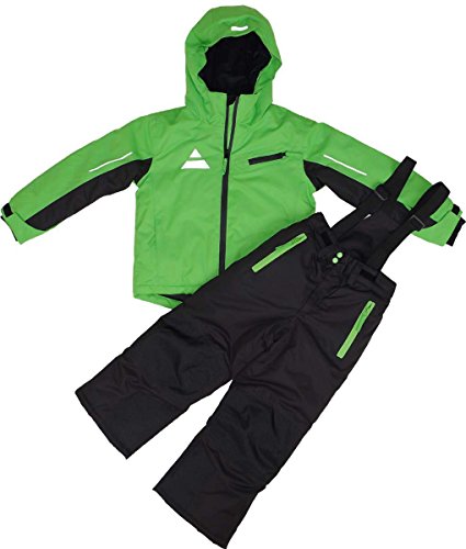 Maylynn Softshell Kinder Skianzug Schneeanzug 2-teilig grün/schwarz, Größe:98-104 Maylynn Softshell Kinder Skianzug Schneeanzug 2-teilig grün/schwarz, Größe:98-104 von Maylynn Outdoor