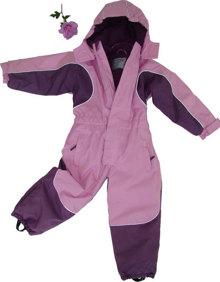 Maylynn Schneeoverall Kuscheliger Schneeanzug Skianzug rosa atmungsaktiv und wasserdicht von Maylynn