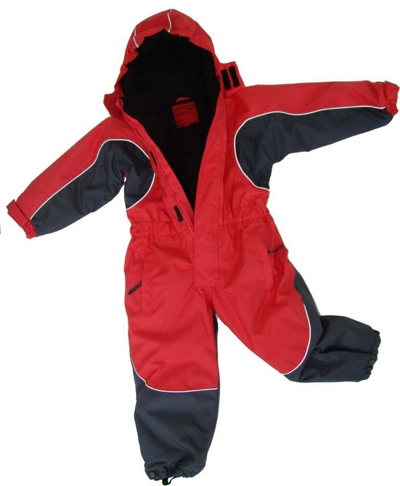 Maylynn Schneeoverall Kuscheliger Schneeanzug Skianzug rot atmungsaktiv und wasserdicht von Maylynn