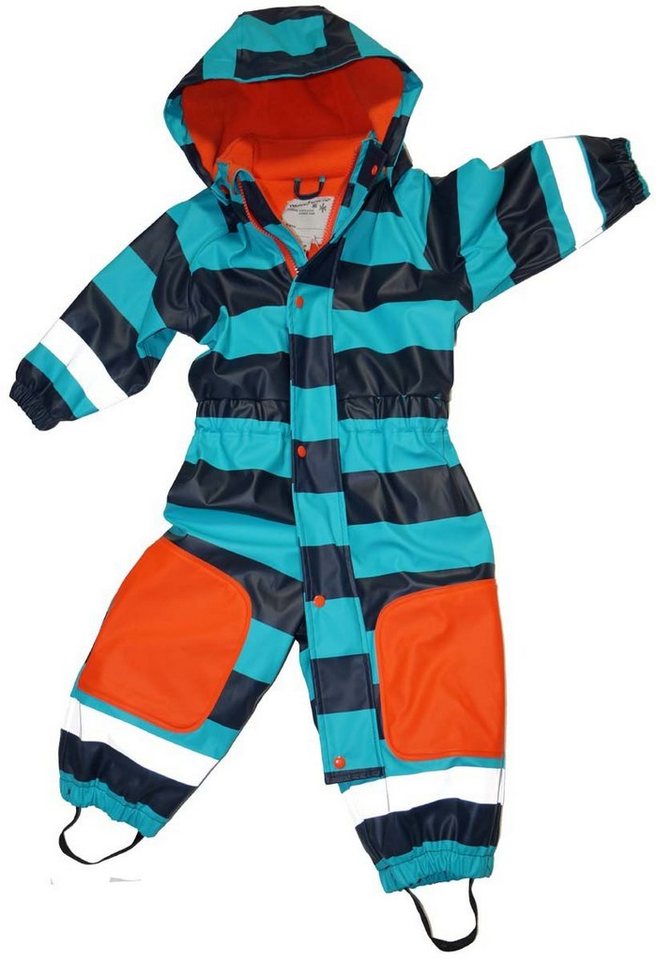 Maylynn Schneeoverall Schneeanzug Regenanzug Regenoverall für Kinder gestreift von Maylynn