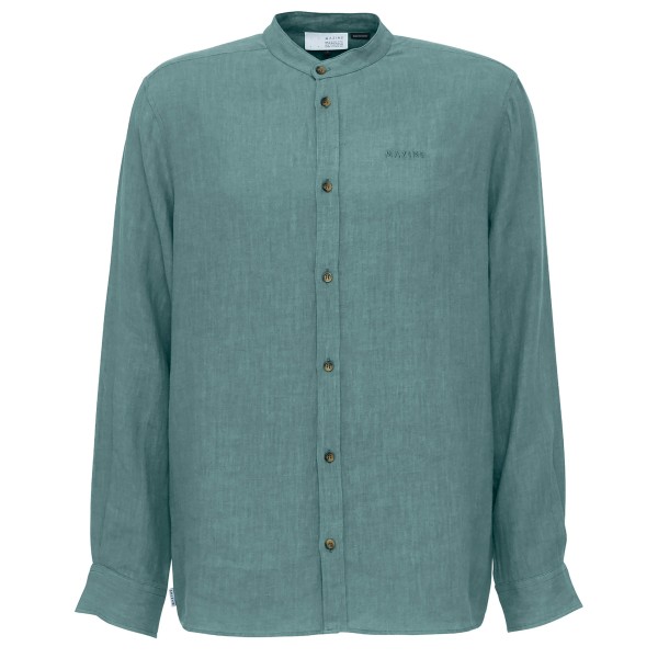 Mazine - Altona Linen Shirt - Hemd Gr XL türkis von Mazine