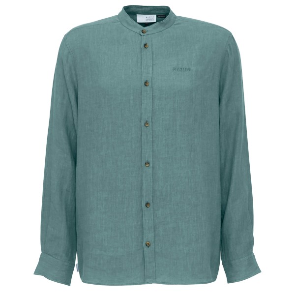 Mazine - Altona Linen Shirt - Hemd Gr XXL türkis von Mazine