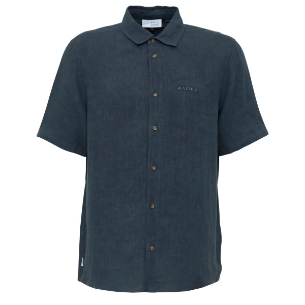 Mazine - Leland Linen Shirt - Hemd Gr S blau von Mazine