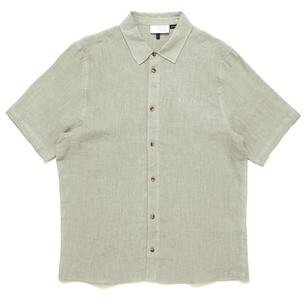 Mazine - Shortsleeve Linen Shirt - Hemd Gr XL beige/grau Mazine - Shortsleeve Linen Shirt - Hemd Gr XL beige/grau von Mazine